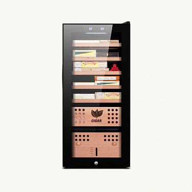 Электронный шкаф компрессорный Cigar Cabinet M-C 93 фото 1